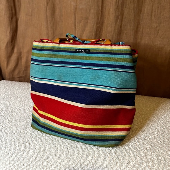 Kate Spade Striped Purse - Picture 2 of 8